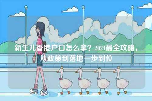 新生儿香港户口怎么拿?2024最全攻略,从政策到落地一步到位-第1张图片 新生儿香港户口怎么拿?2024最全攻略,从政策到落地一步到位-第1张图片